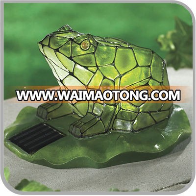 Mosaic solar frog garden ornaments (JL-R-1305)