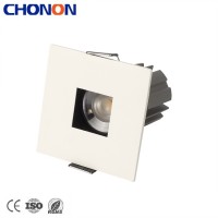 Hotel Ceiling Lighting Aluminum Recessed Mini LED Light Square Spotlight