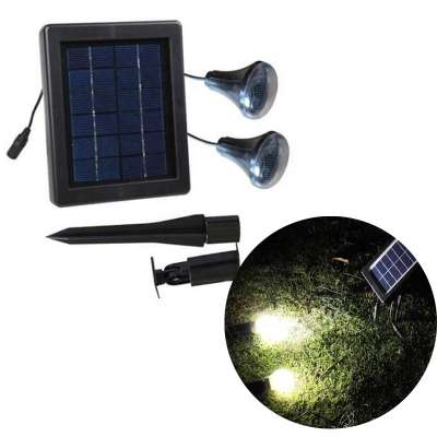 2W Portable pendant hanging mini home indoor solar lights