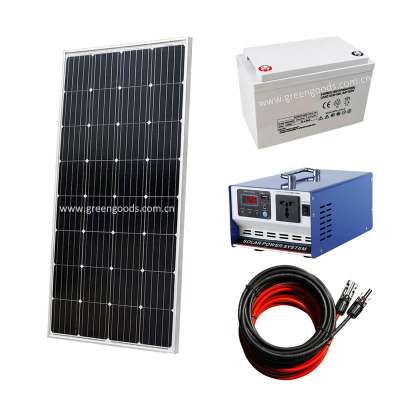 100W 200W 300W Solar Panel kit 12V battery Charge w/ Controller Caravan Boat Home Camp RV