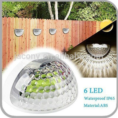 6 LED solar pathway lights for garden(JL-6510)