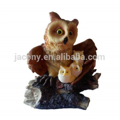 animal shaped solar garden lights resin outdoor lights solar owl garden light