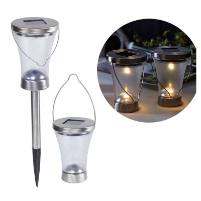 3-in-1 Portable Solar  LED Hanging Table Light  solar outdoor lights decorative lighting solar energy outdoor garden led