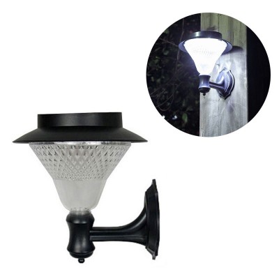 8 16 24 32 40 LED  ABS plastic Outdoor Garden solar wall lamp Waterproof outdoor wall lighting solar powered led wall light