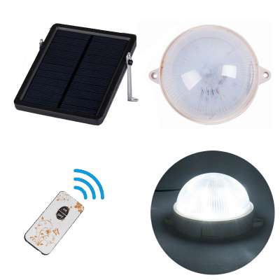 3W Solar Powered Light Sensor LED Ceiling Light Wall Lamp LED Remote Solar Light Outdoor/Indoor Garden Balcony Ceiling Lamp