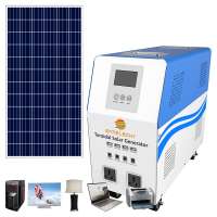 Home solar panel kit 1500w mini solar power plant 3000w solar power energy home system 500w home portable solar power generator